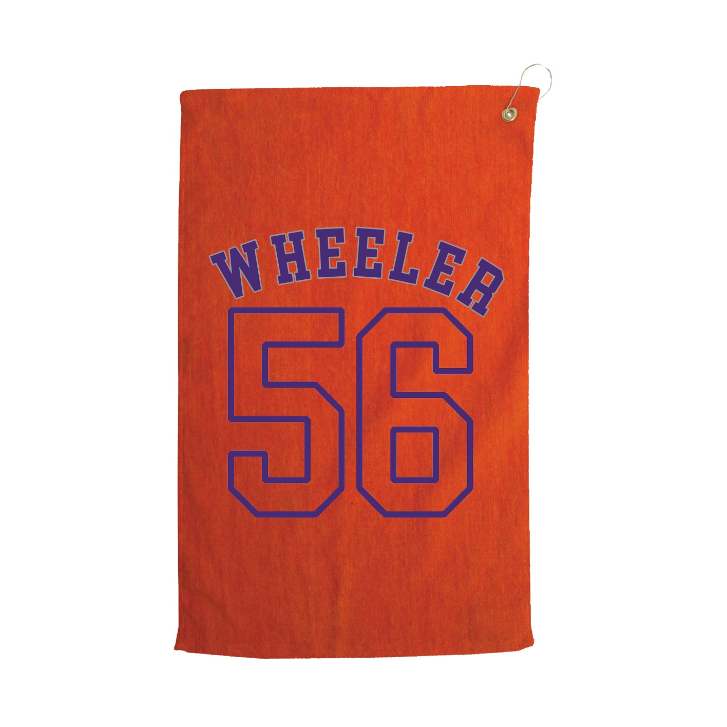Golf Towel — Shirsey Arch in Orange