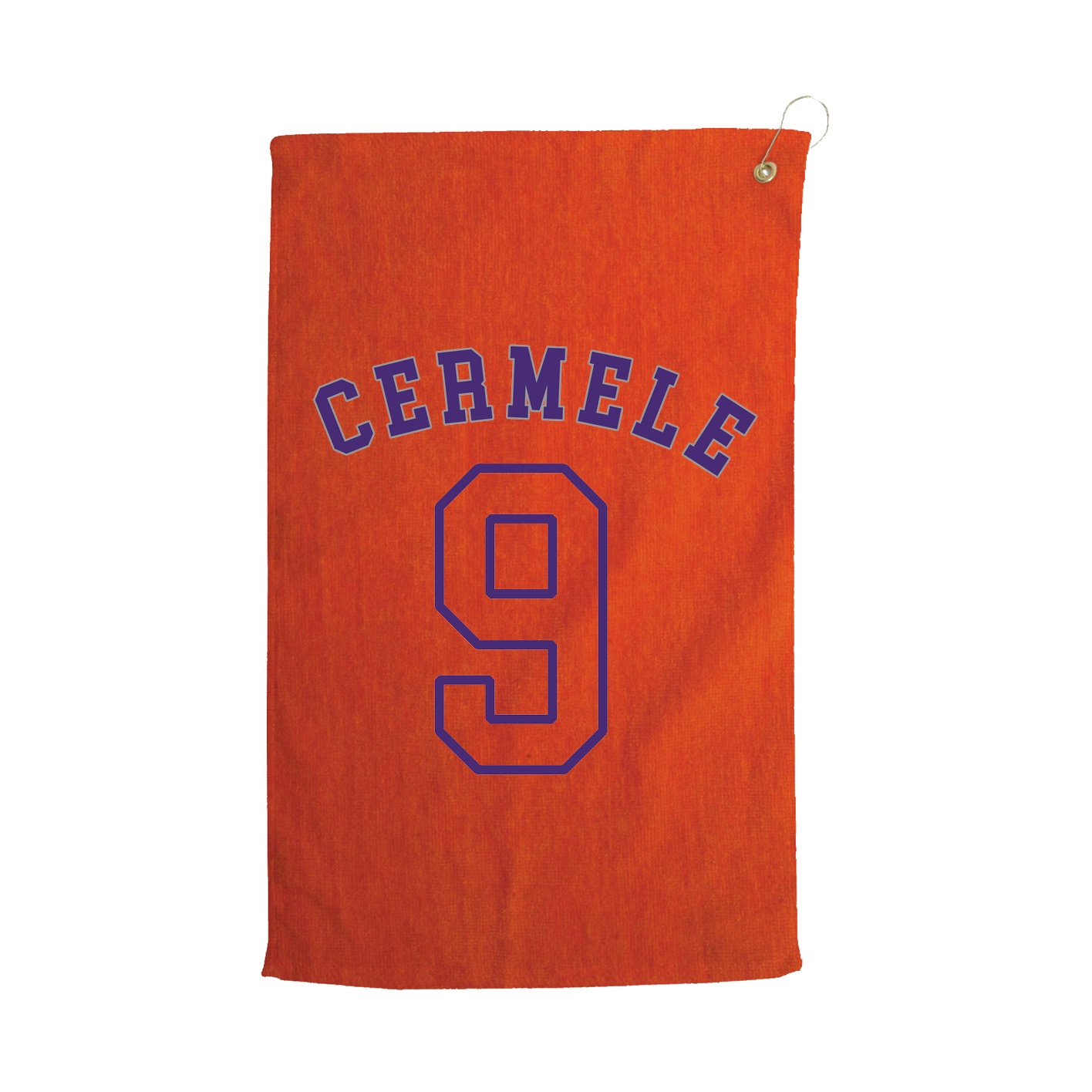 Golf Towel — Shirsey Arch in Orange