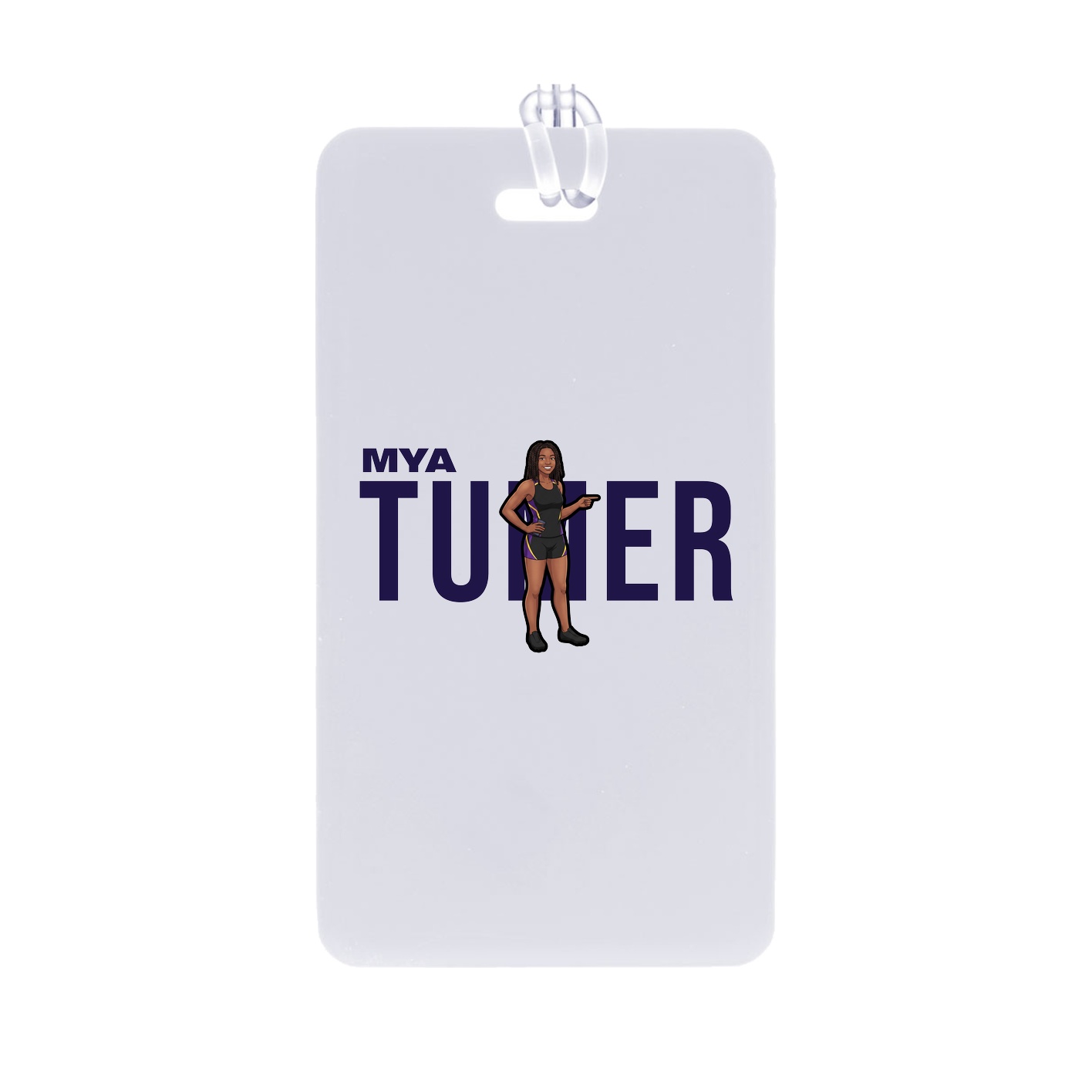 Bag Tag — Player Name in Classic