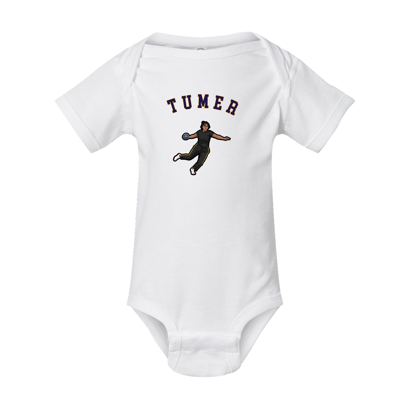 Baby Onesie — Shirsey Arch in White
