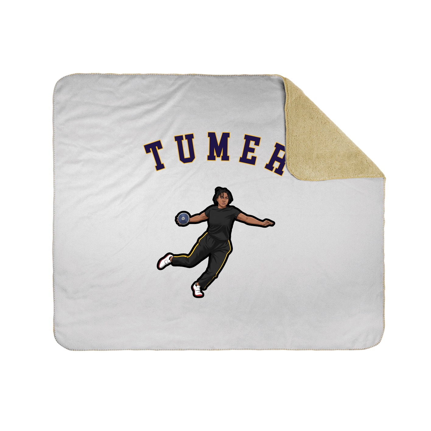 Throw Blanket — Shirsey Arch in White