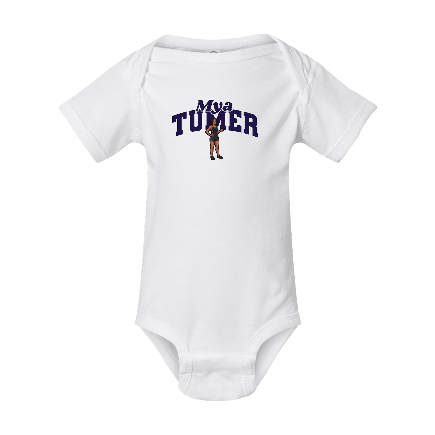 Baby Onesie — Signature Arch in White