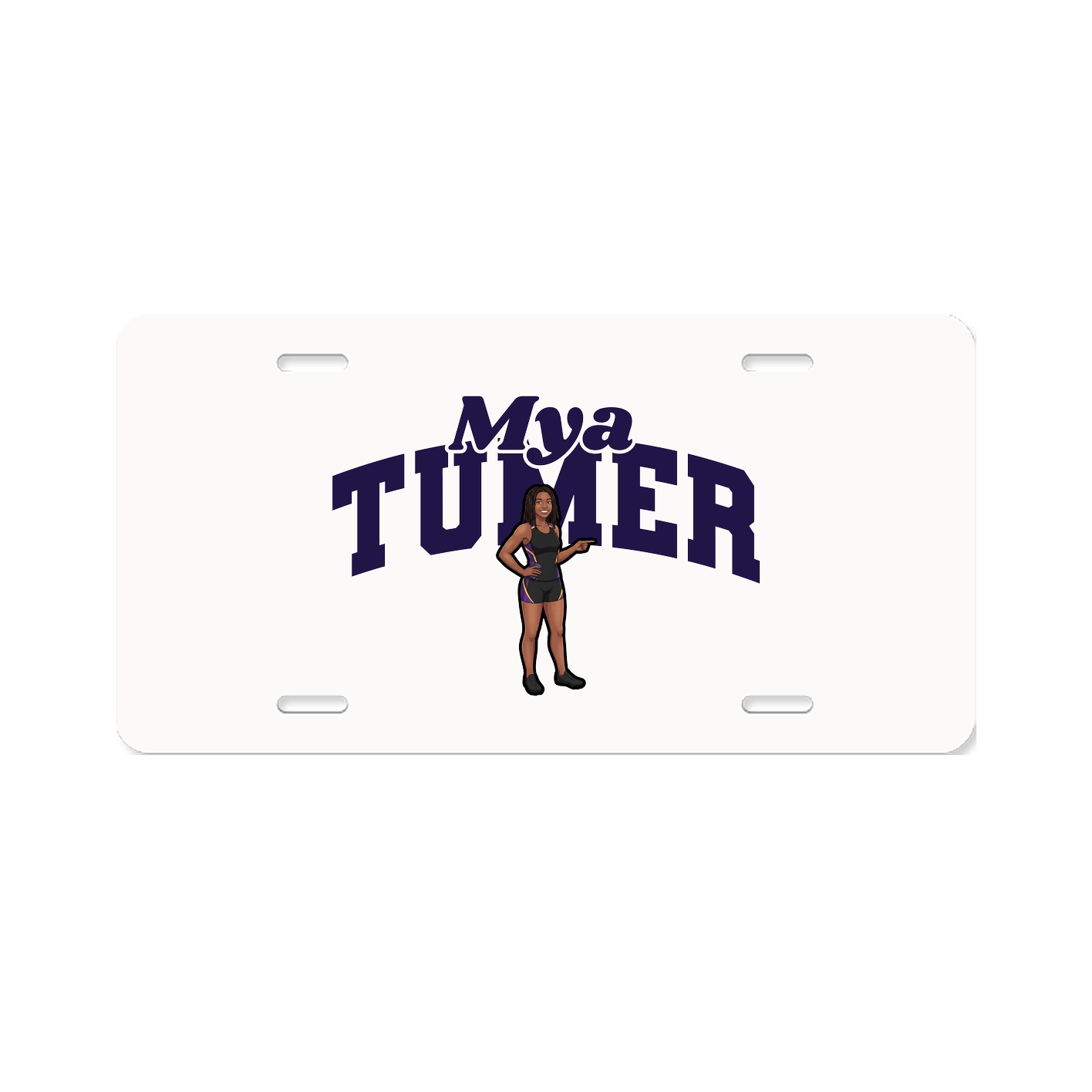 License Plate — Signature Arch in Classic