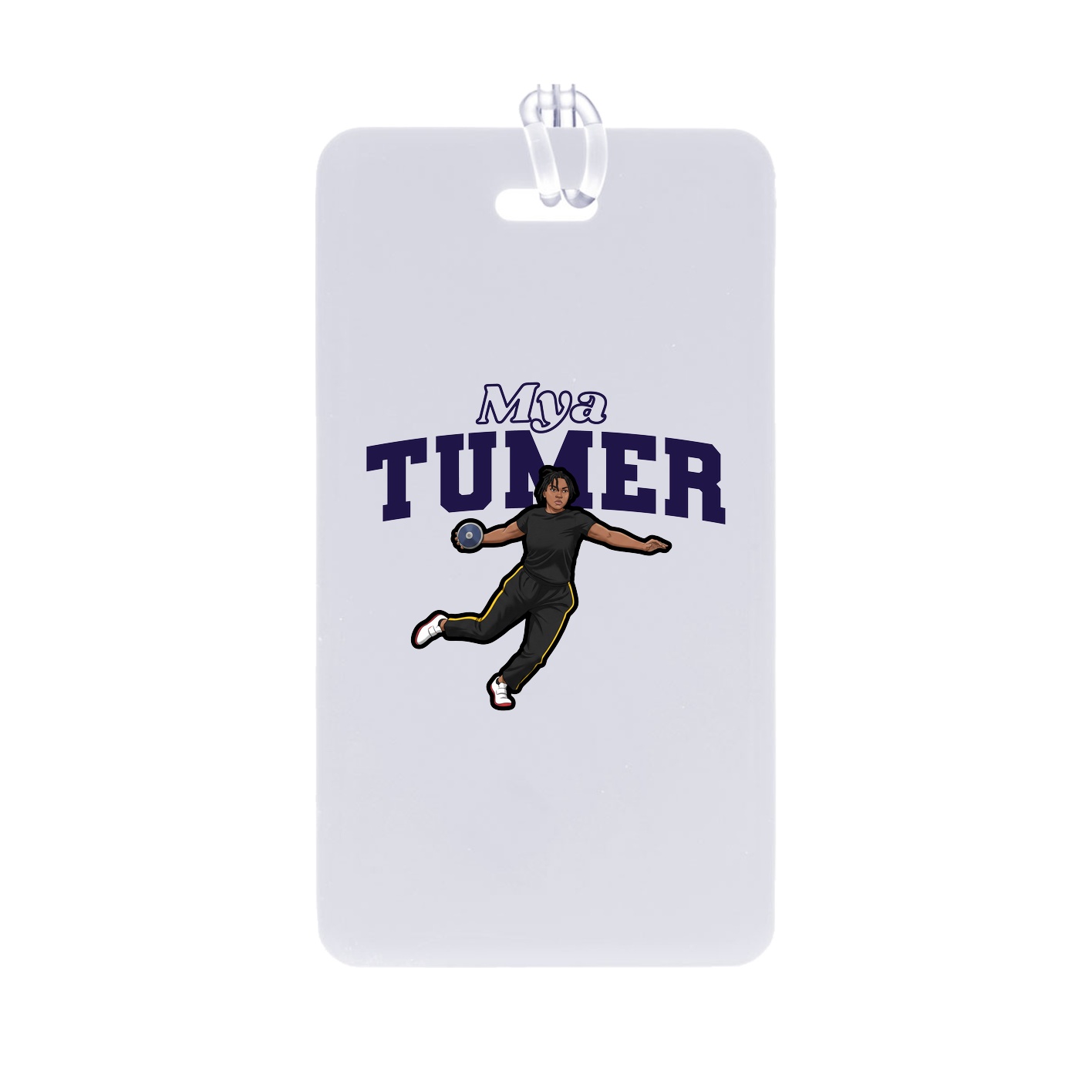 Bag Tag — Name Arch in Classic
