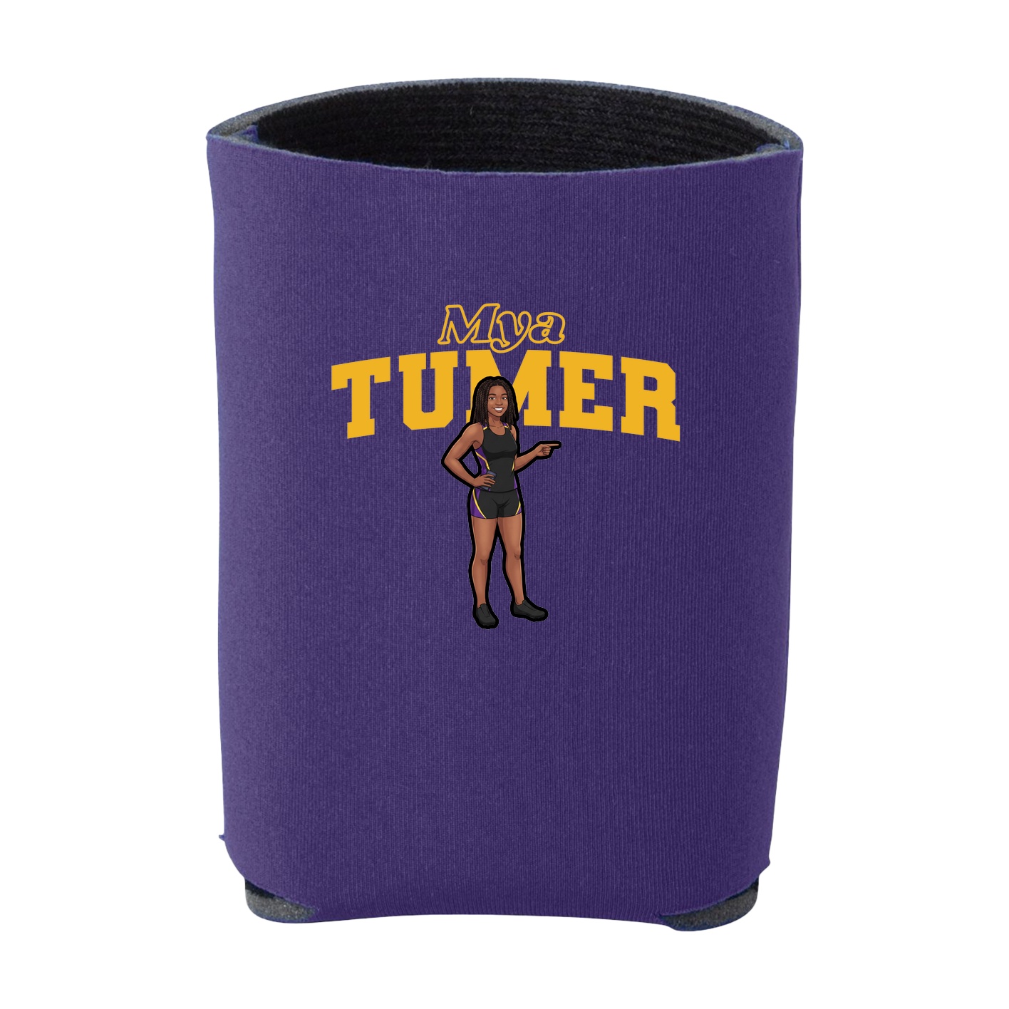 Can Holder — Name Arch in Purple