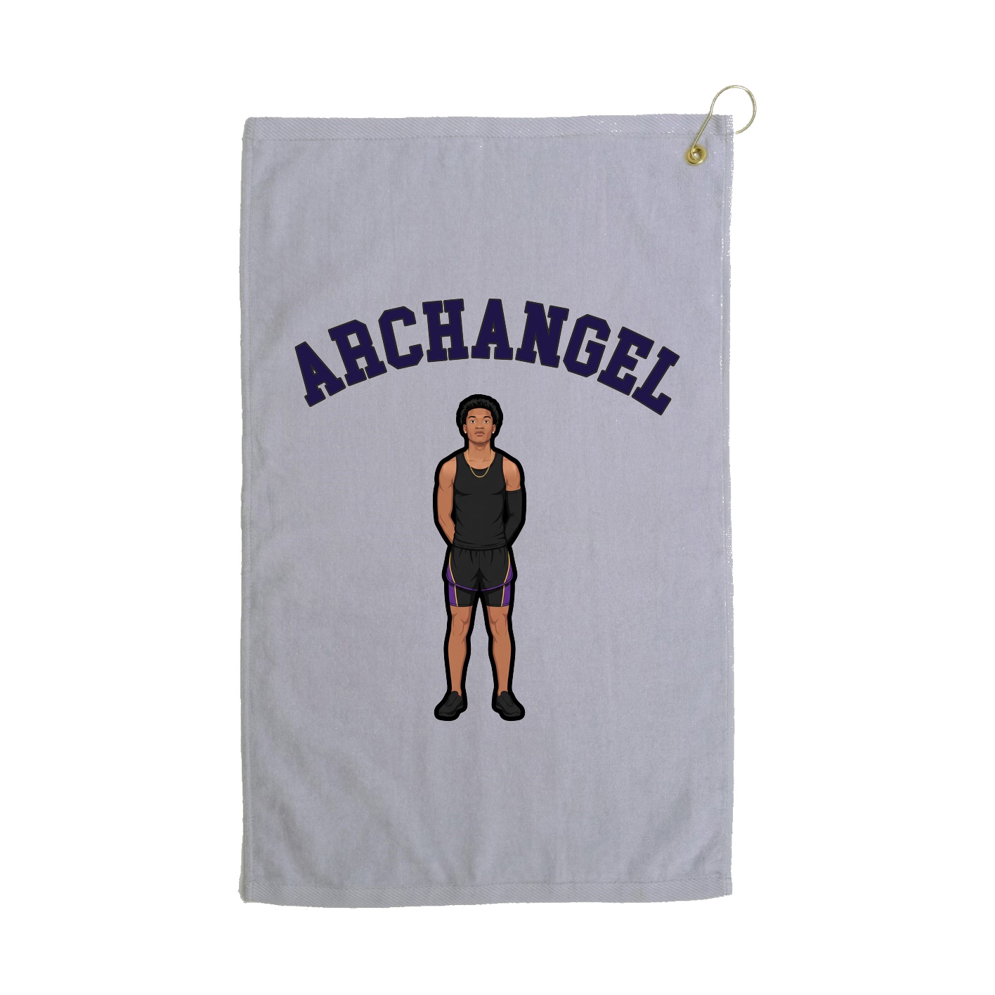 Golf Towel — Shirsey Arch in Grey