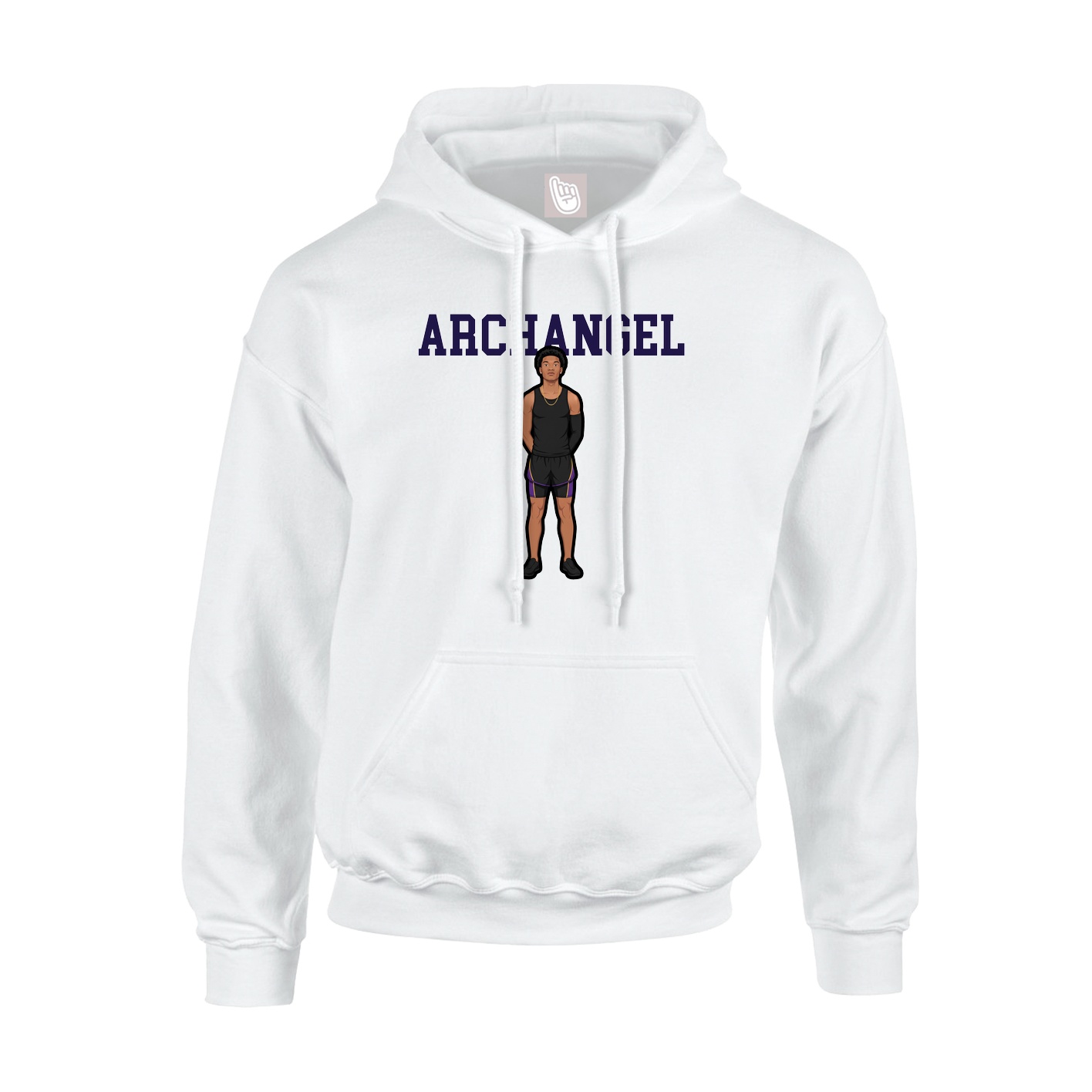 Youth Hoodie — Shirsey in White
