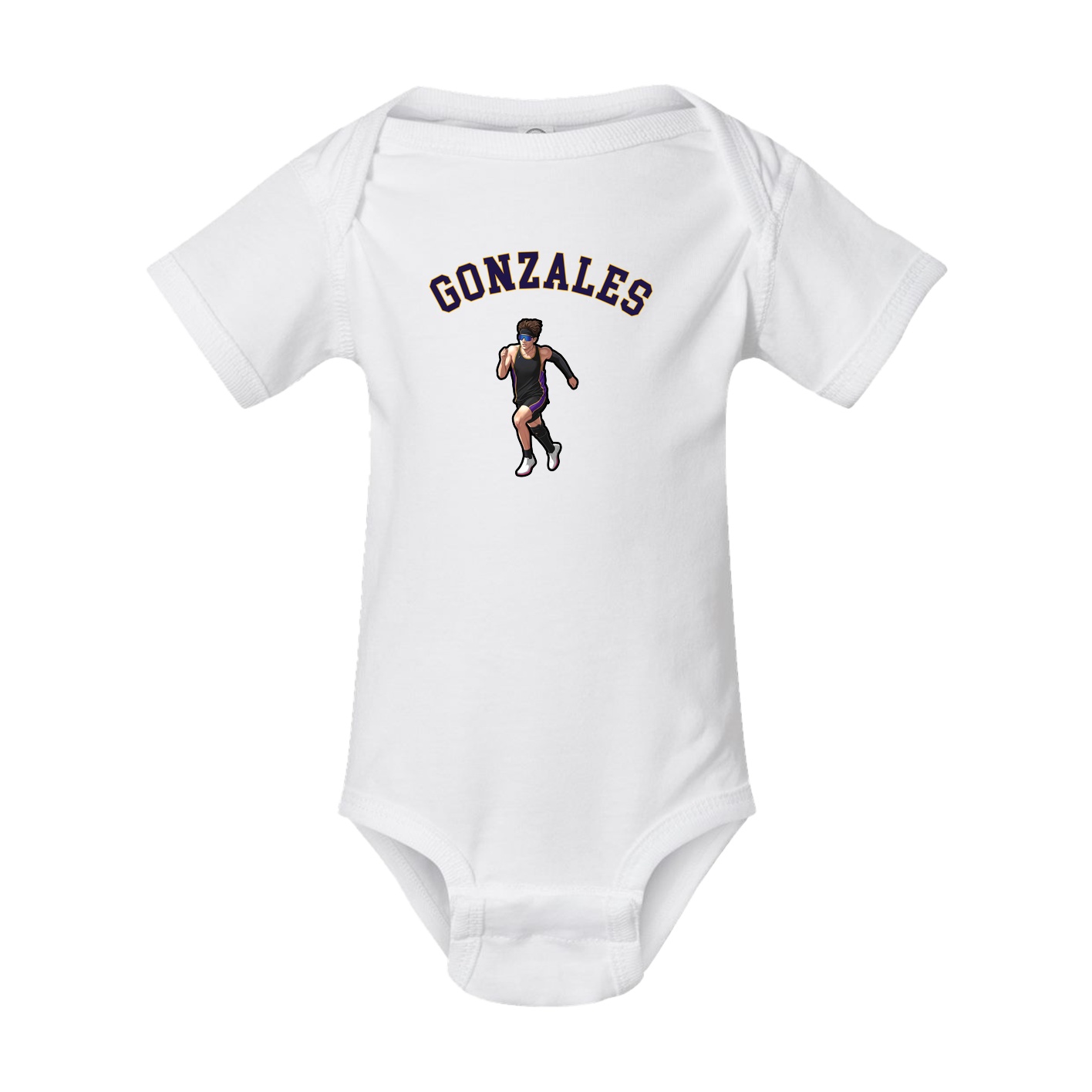 Baby Onesie — Shirsey Arch in White