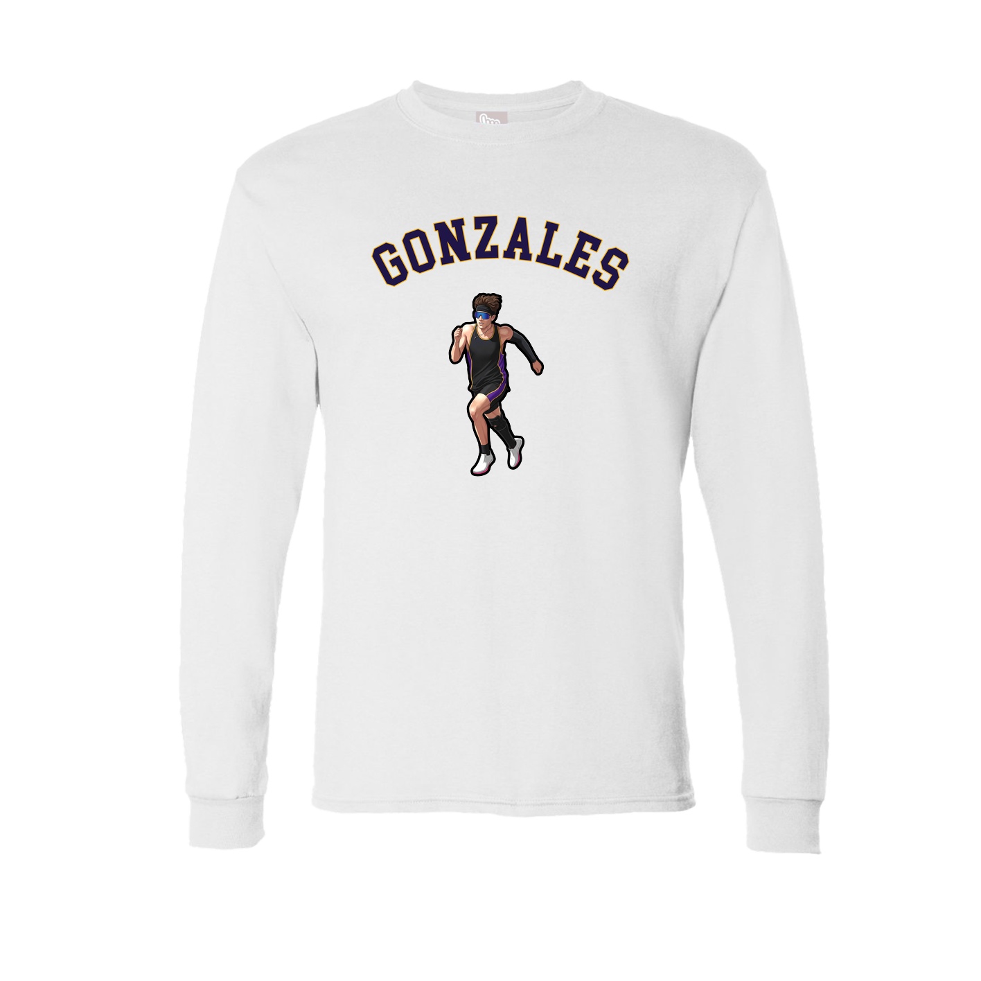 Long Sleeve Tee — Shirsey Arch in White