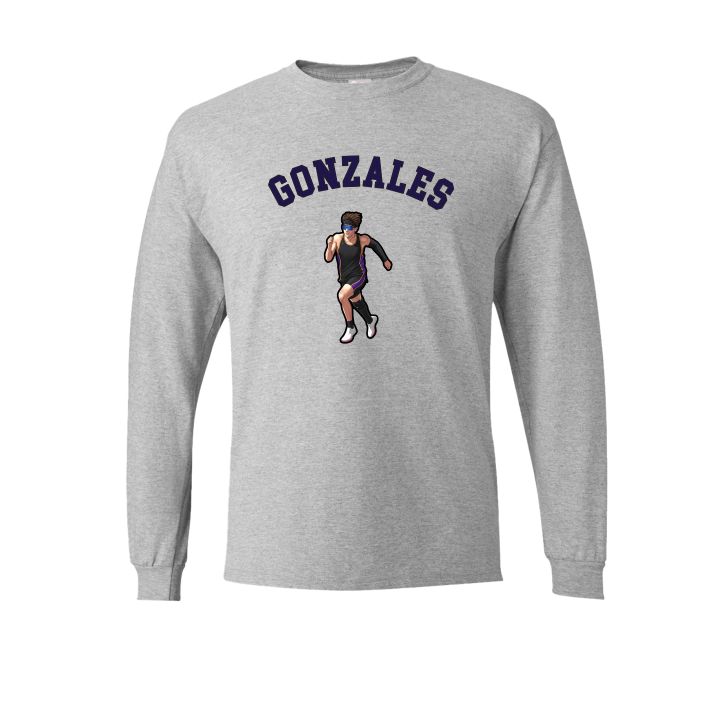 Long Sleeve Tee — Shirsey Arch in Grey
