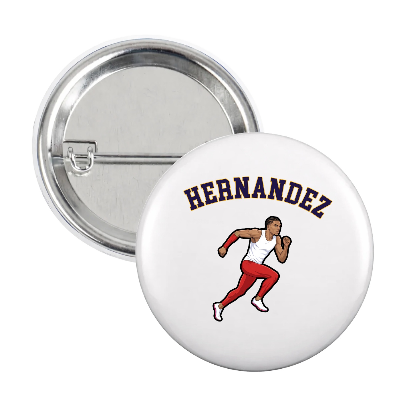 Game Day Button — Shirsey Arch in White