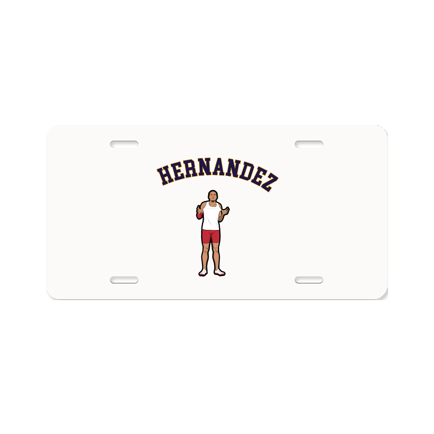 License Plate — Shirsey Arch in Classic