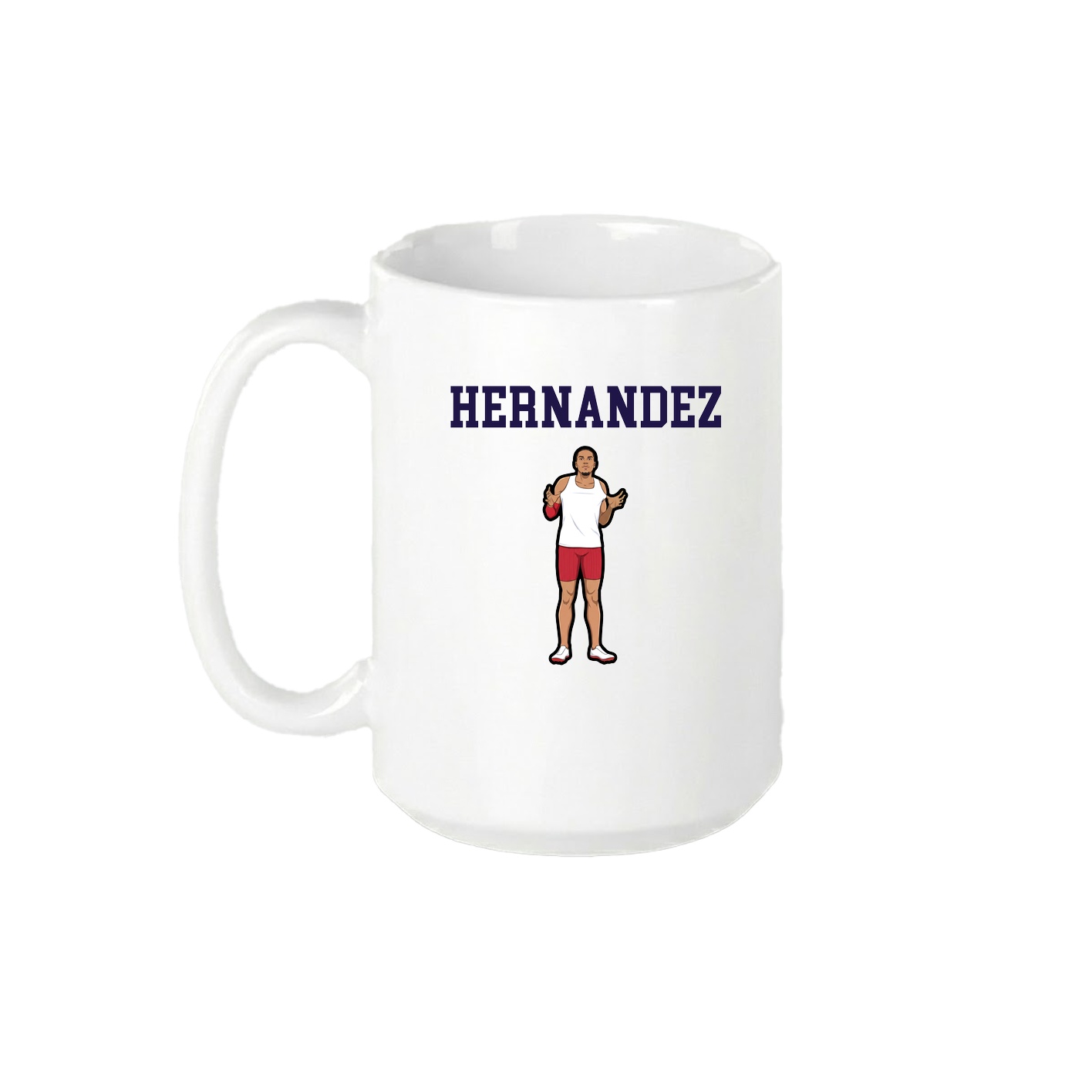 15oz Coffee Mug — Shirsey in White