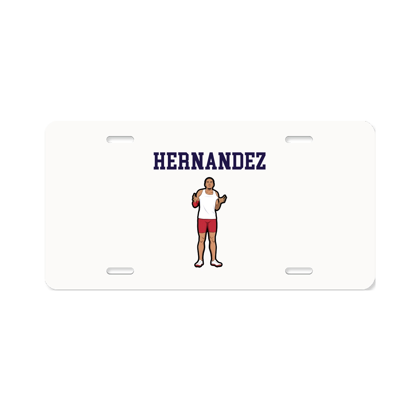 License Plate — Shirsey in Classic