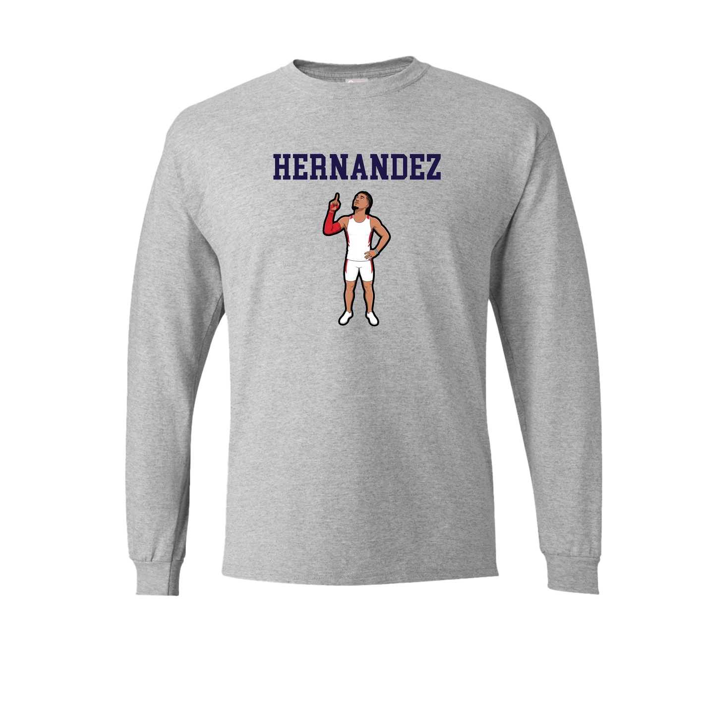 Long Sleeve Tee — Shirsey in Grey