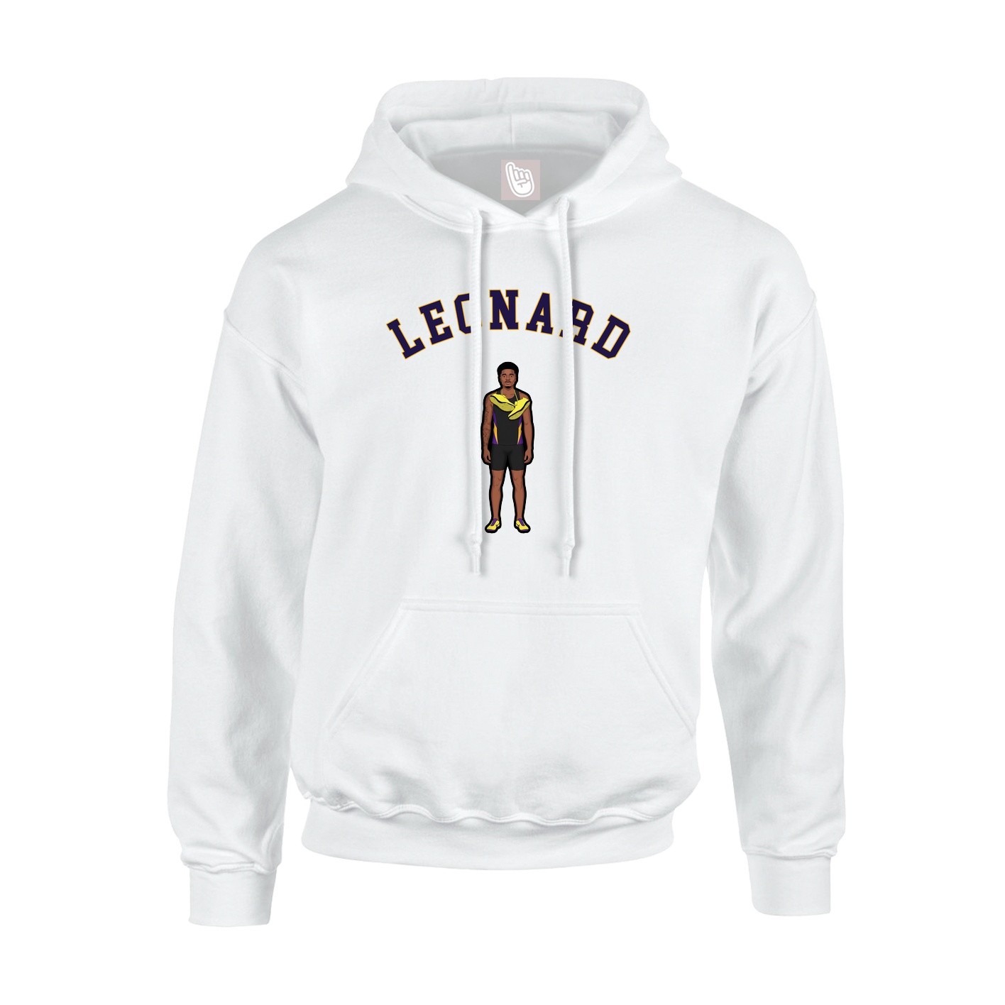 Hoodie — Shirsey Arch in White
