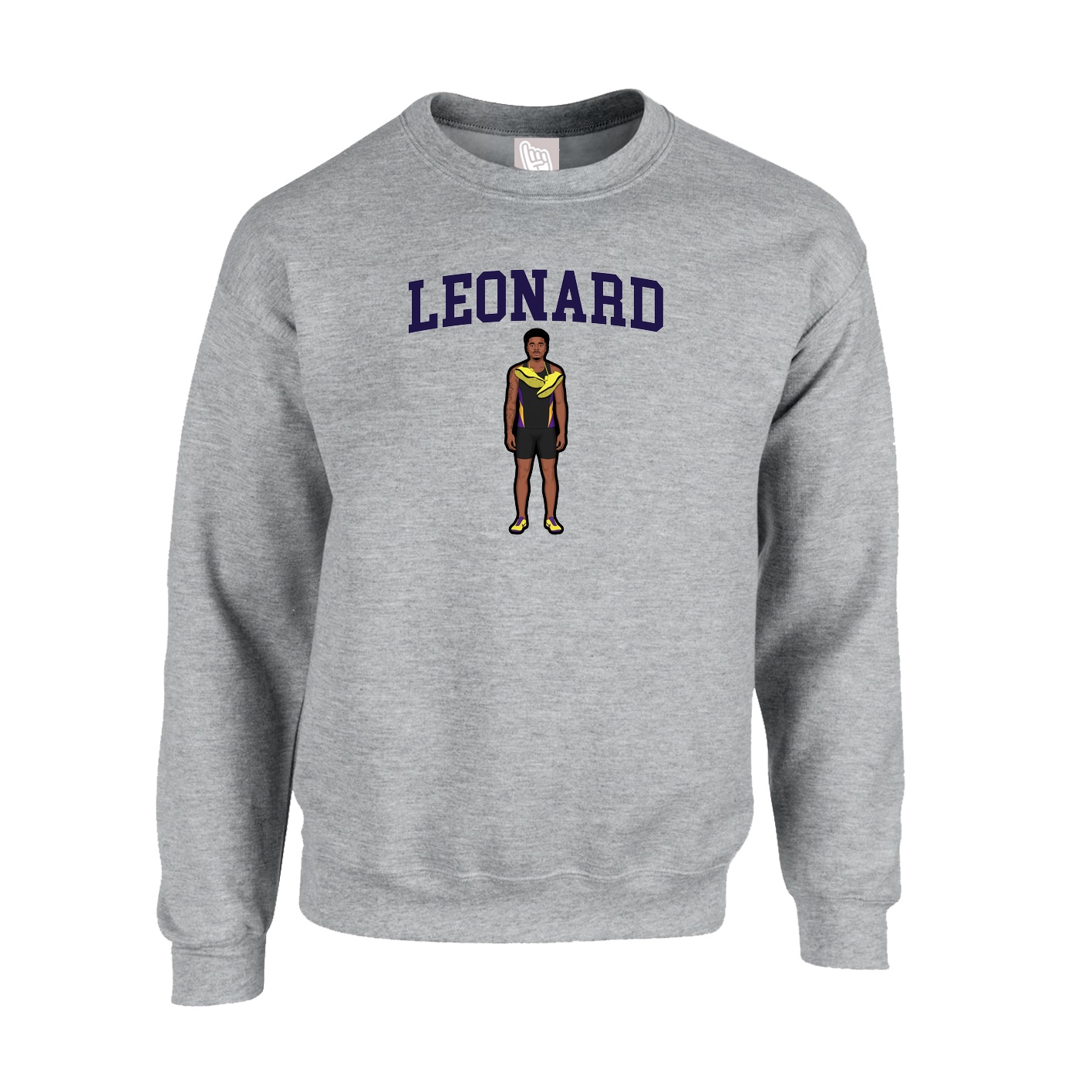 Fleece Crew — Shirsey in Grey