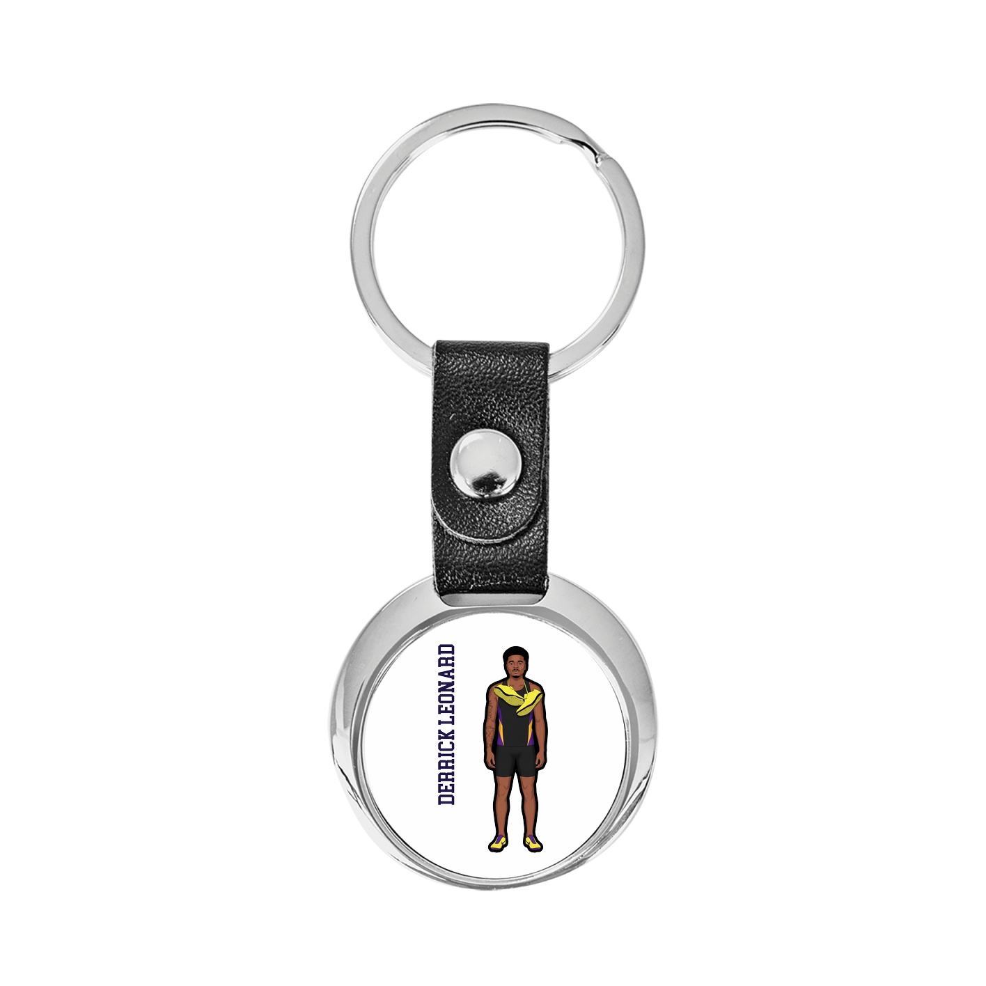 Key Chain — Name Vertical in Classic