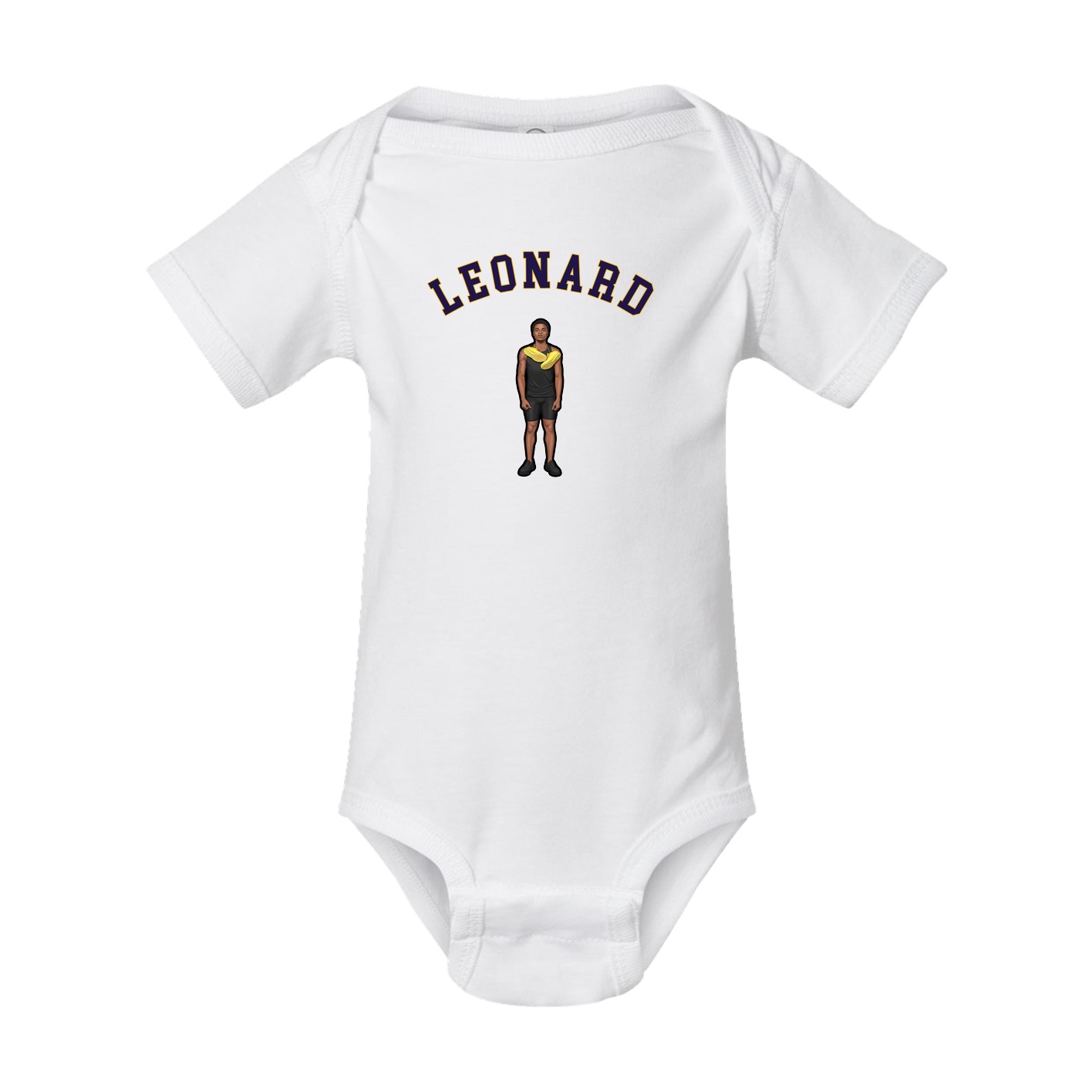 Baby Onesie — Shirsey Arch in White