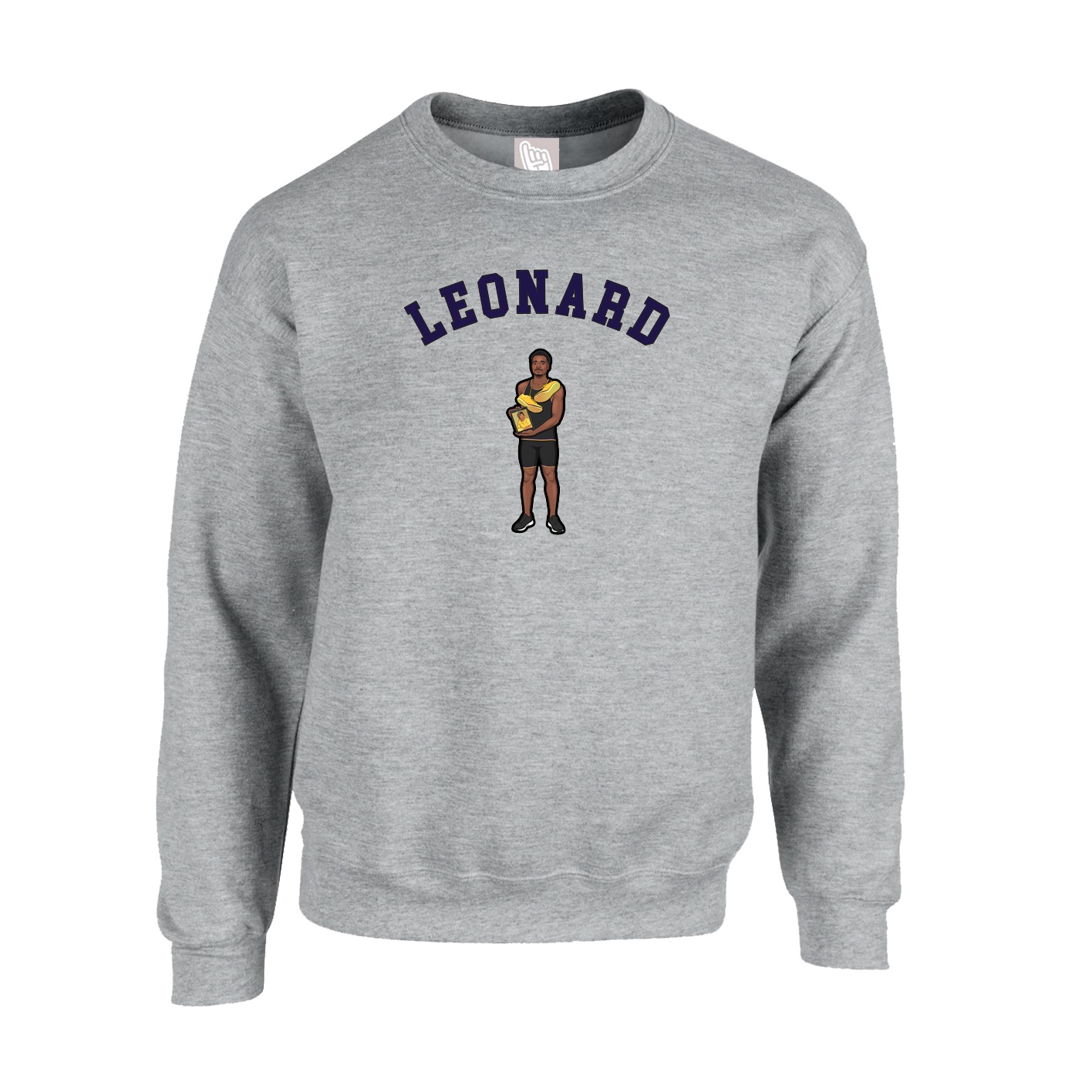 Fleece Crew — Shirsey Arch in Grey