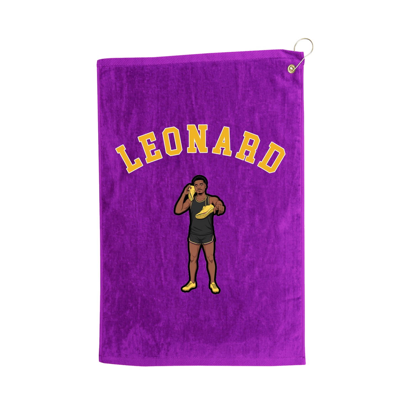 Golf Towel — Shirsey Arch in Purple