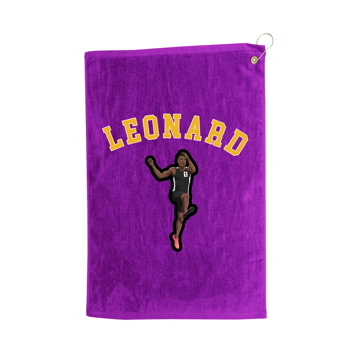 Golf Towel — Shirsey Arch in Purple