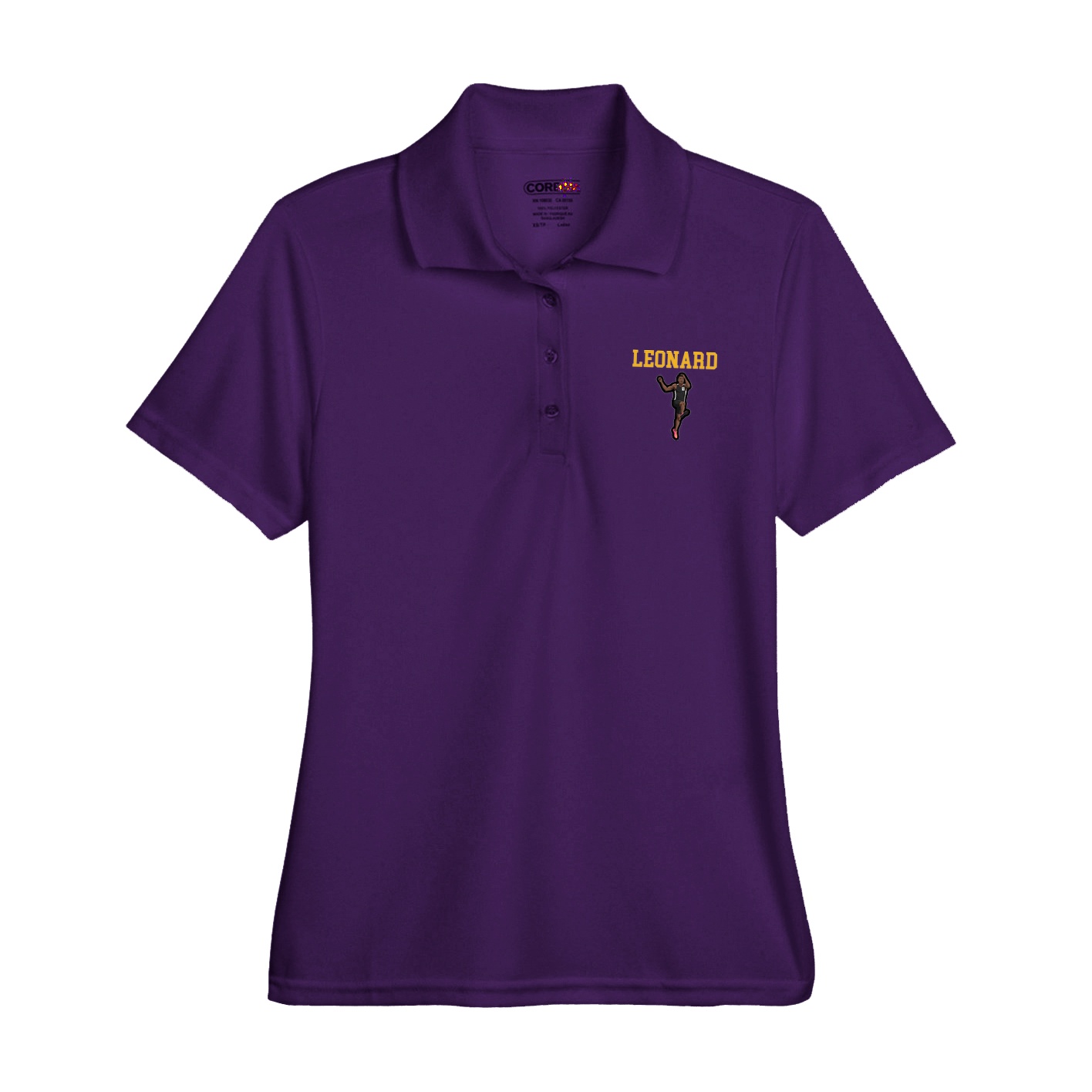 Womens Performance Polo — Shirsey in Purple