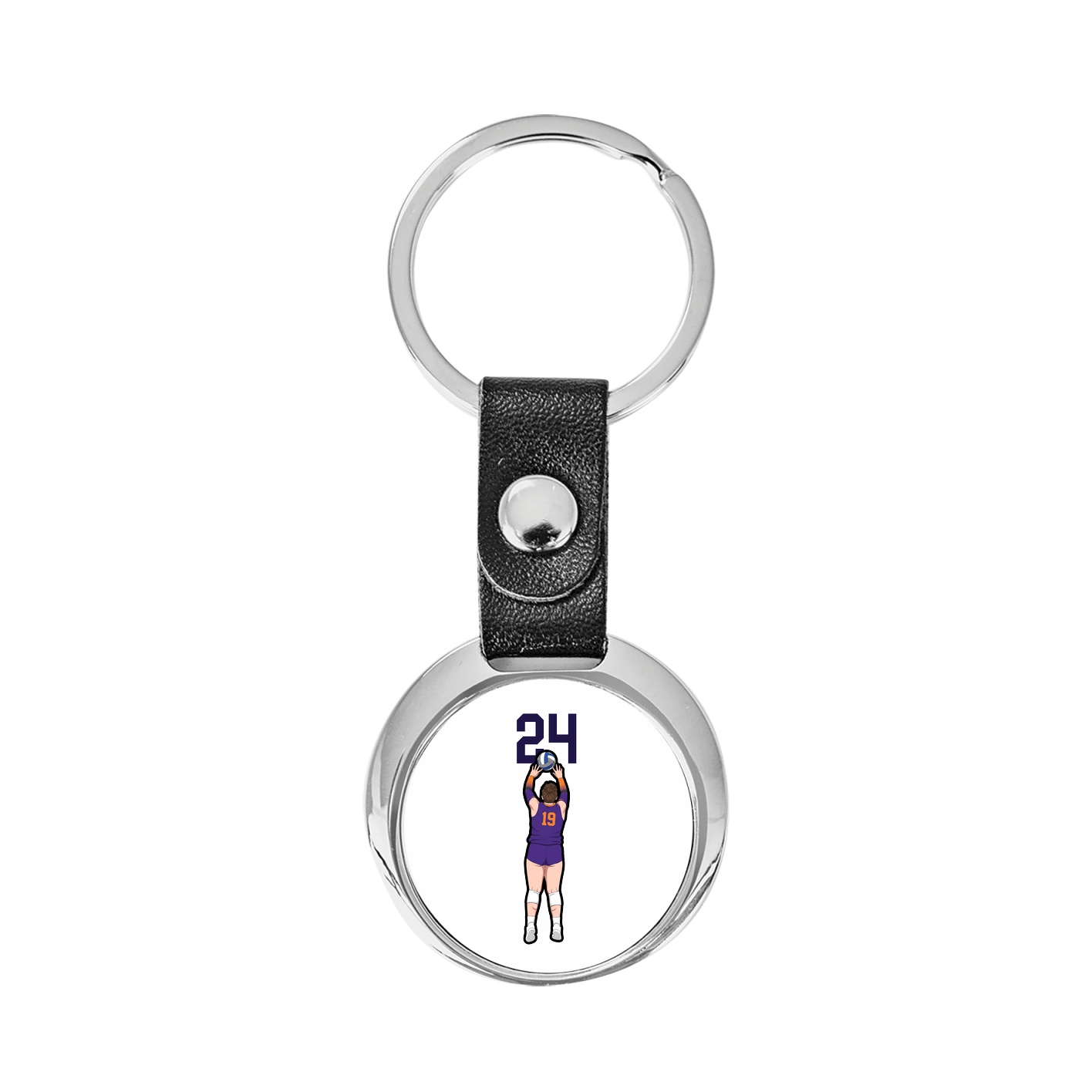 Key Chain — Number Top in Classic