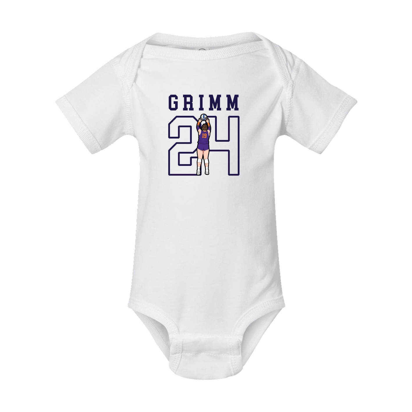 Baby Onesie — Shirsey in White