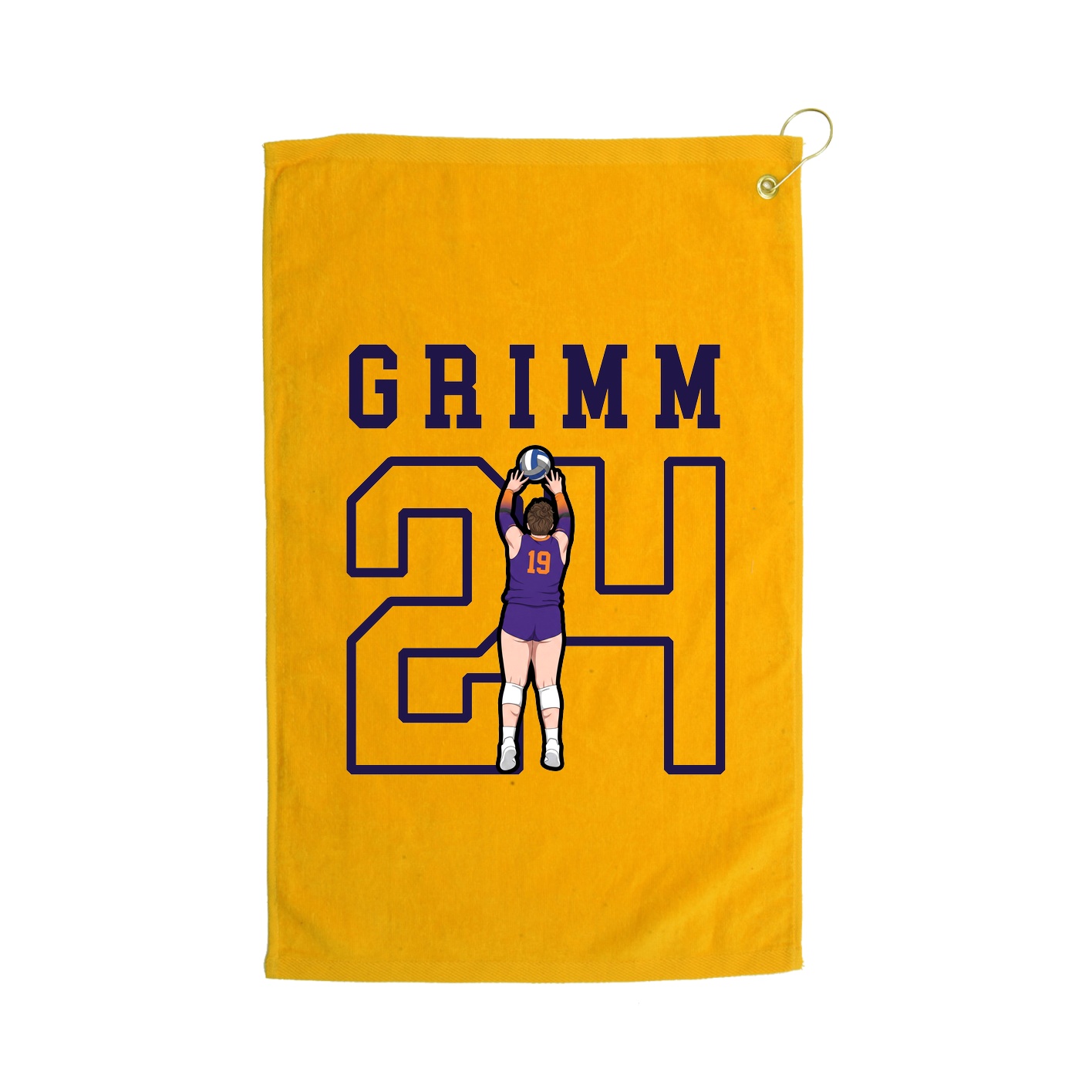 Golf Towel — Shirsey in Gold