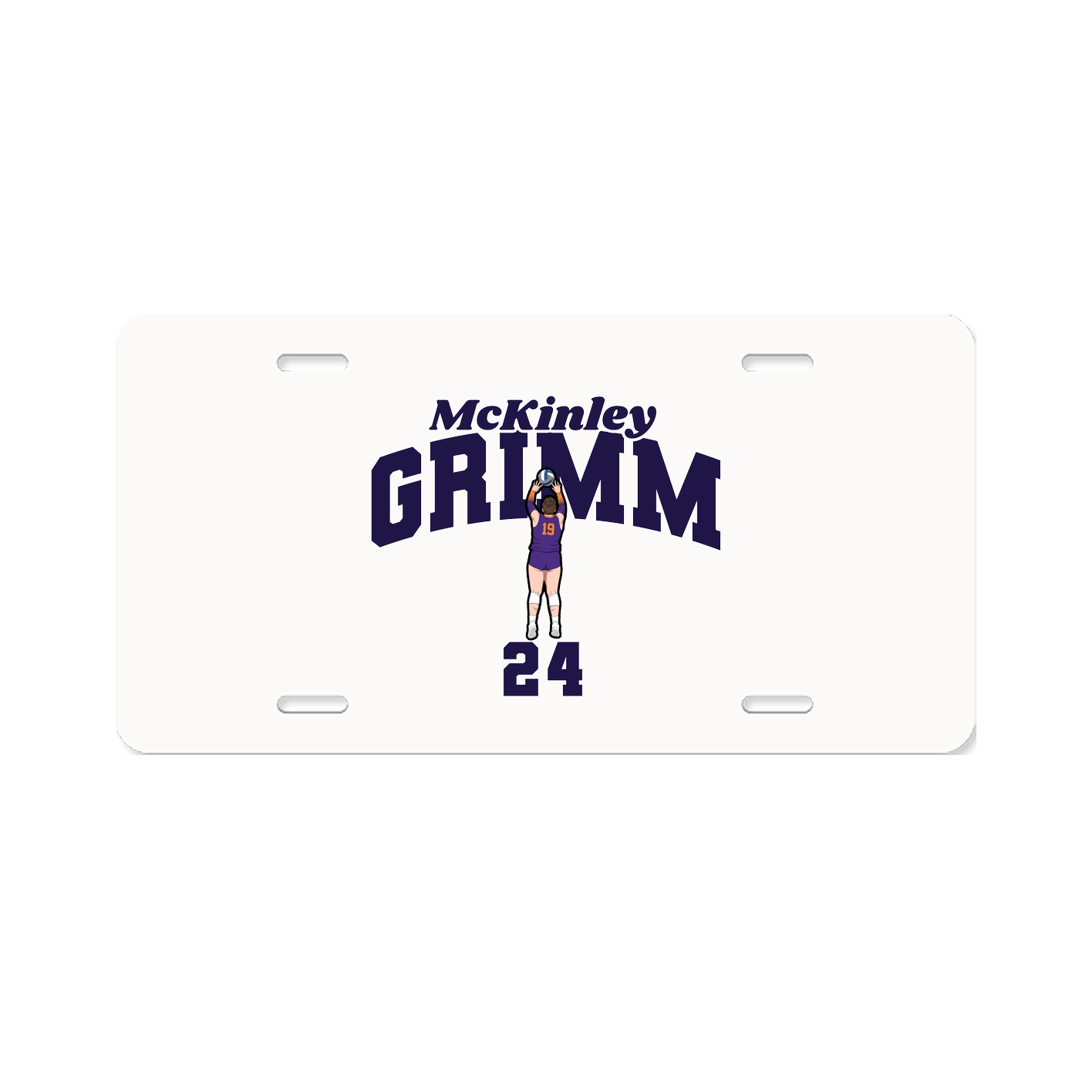 License Plate — Signature Arch in Classic