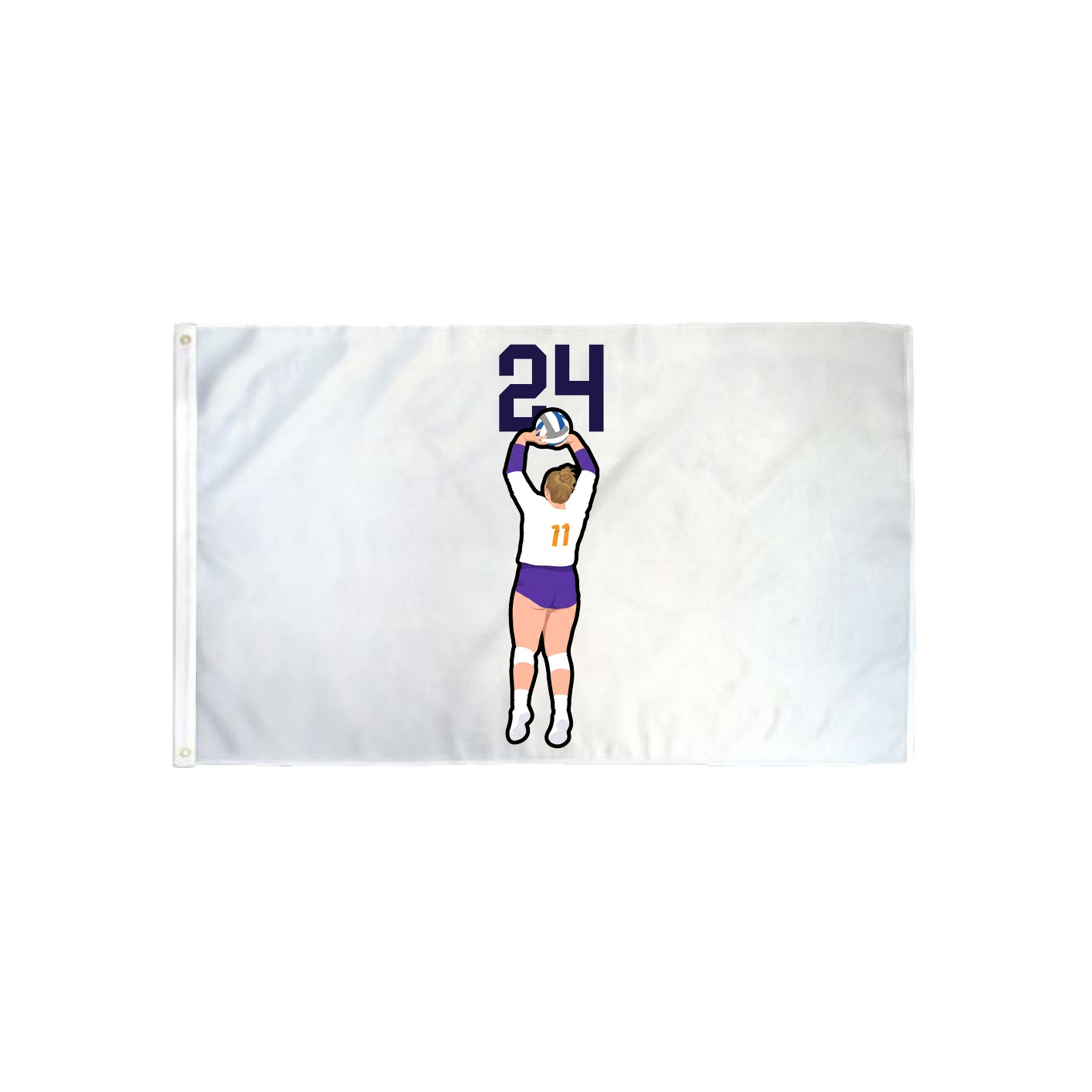 3x5 Flag — Number Top in Classic