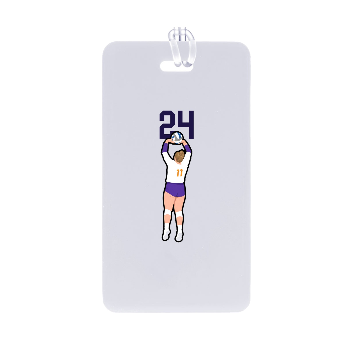 Bag Tag — Number Top in Classic