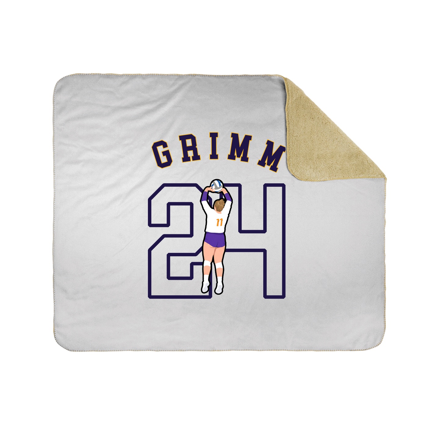 Throw Blanket — Shirsey Arch in White
