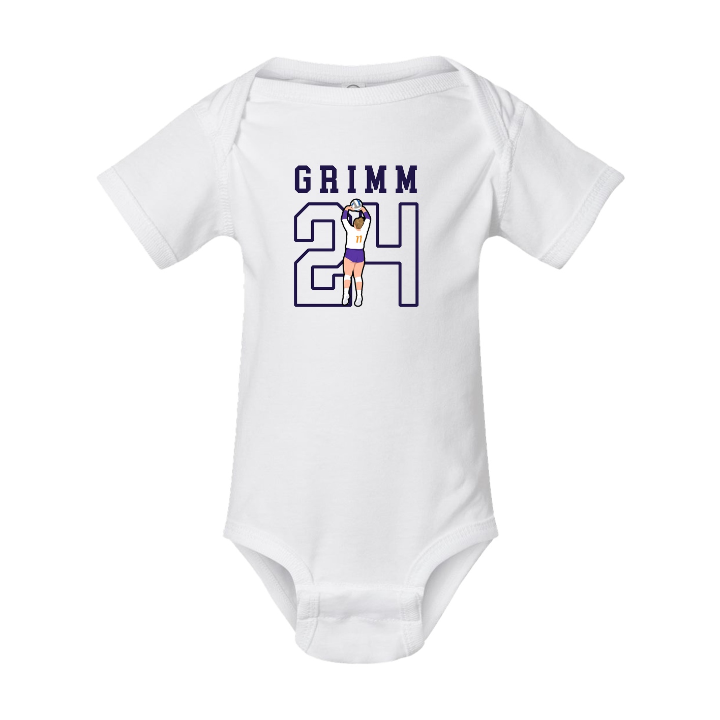 Baby Onesie — Shirsey in White