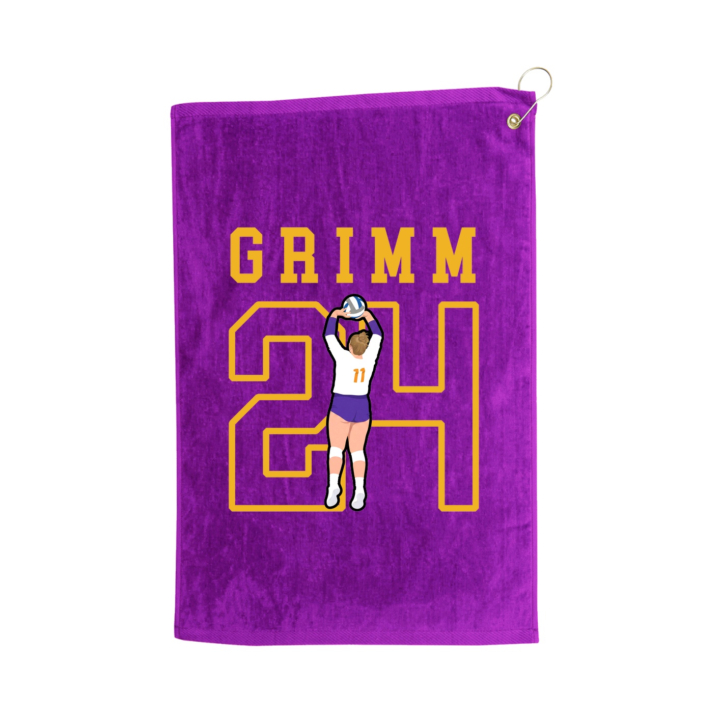 Golf Towel — Shirsey in Purple