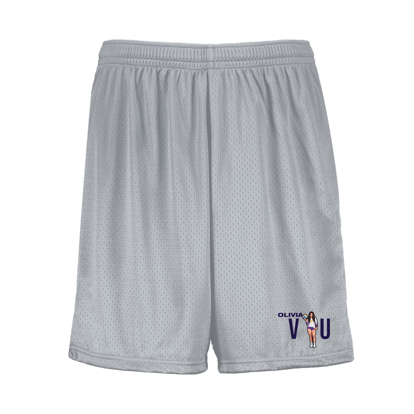 Shorts — Player Name in Silver