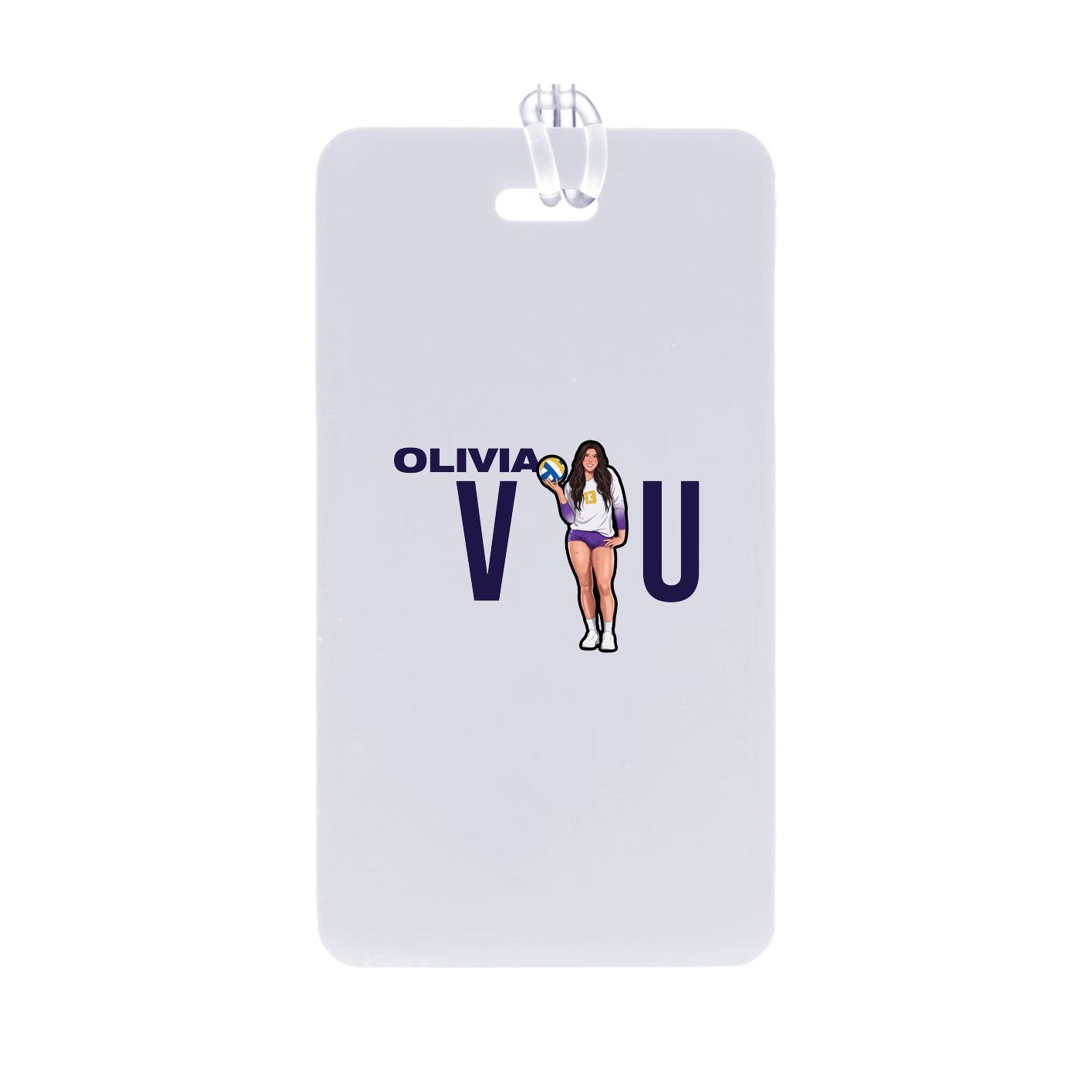 Bag Tag — Player Name in Classic