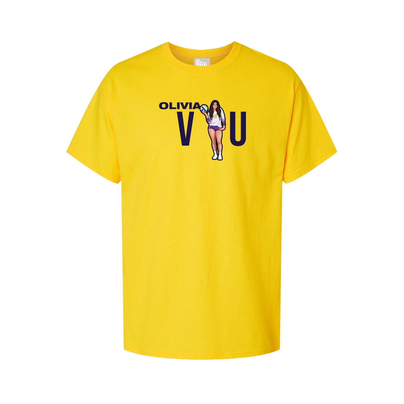 Youth Tee — Player Name in Gold