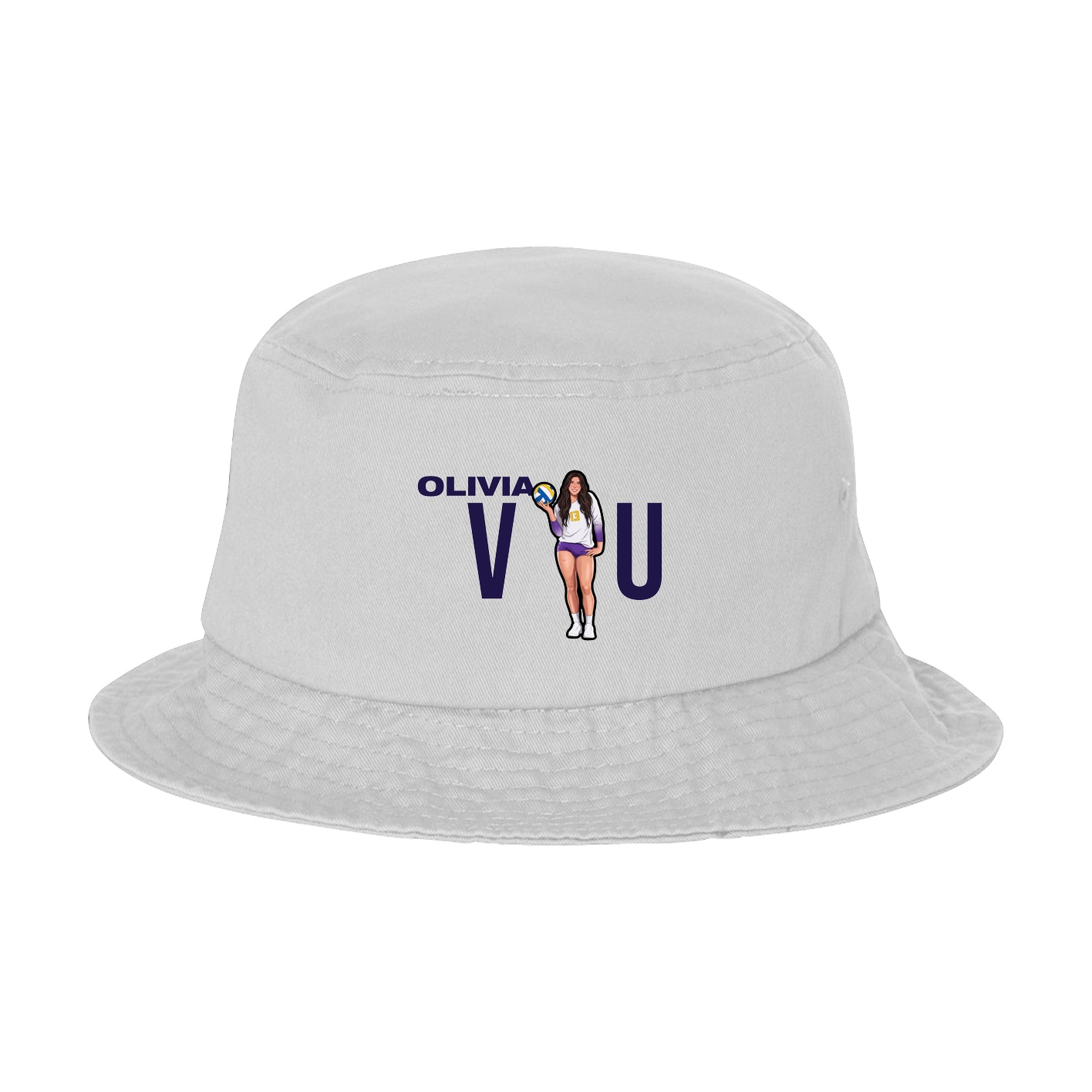 Bucket Cap — Player Name in White