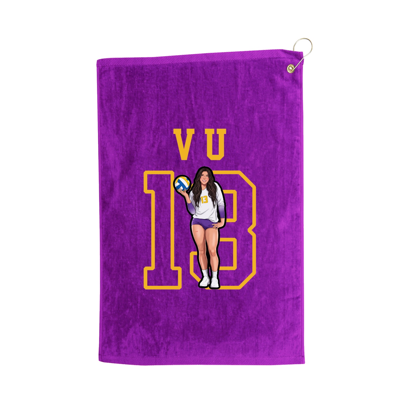 Golf Towel — Shirsey in Purple