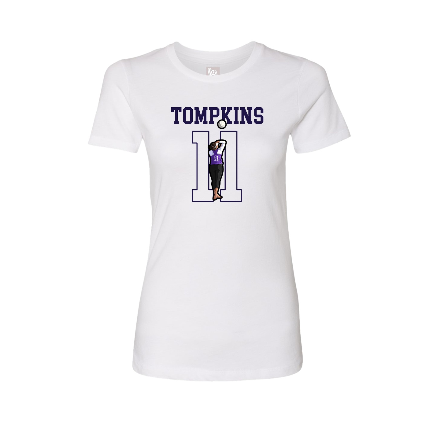 Fitted Women's Tee — Shirsey in White