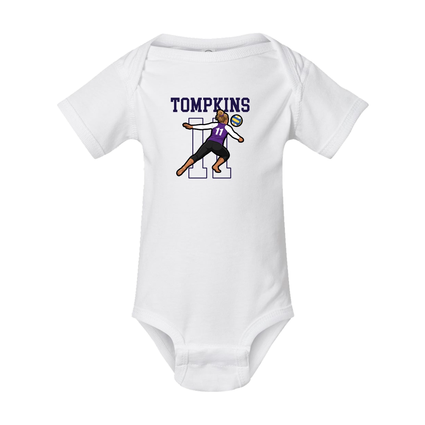Baby Onesie — Shirsey in White
