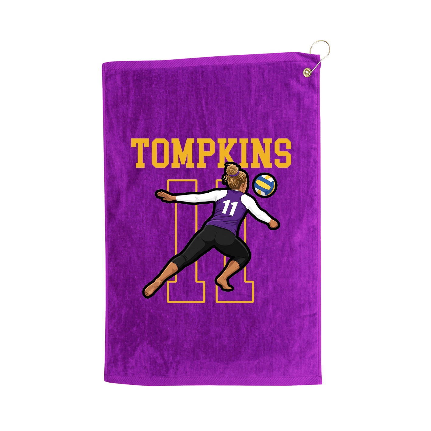 Golf Towel — Shirsey in Purple