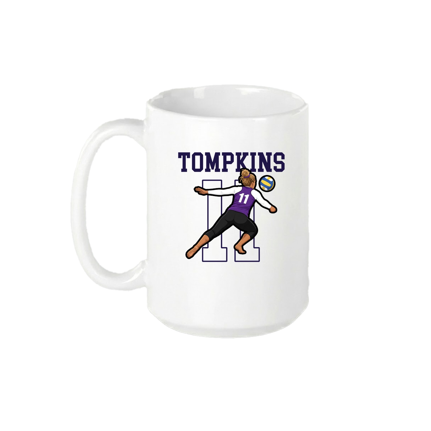 15oz Coffee Mug — Shirsey in White