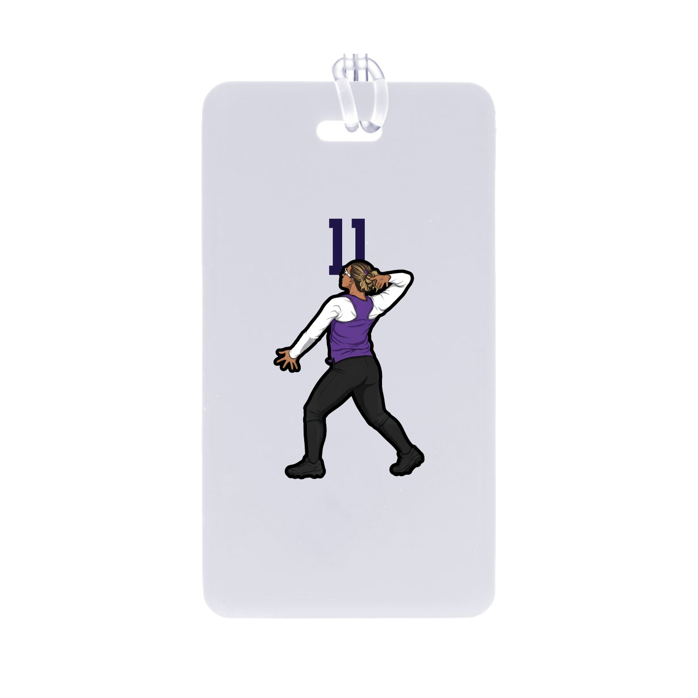 Bag Tag — Number Top in Classic