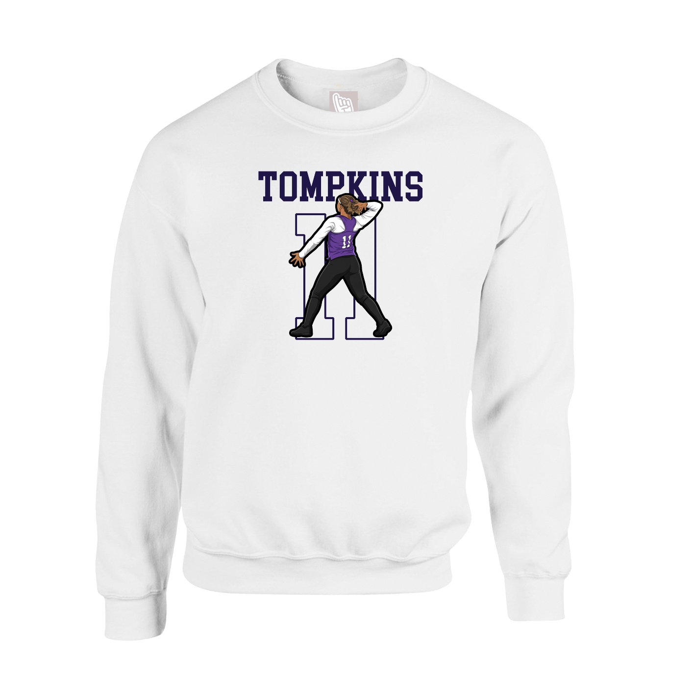 Fleece Crew — Shirsey in White