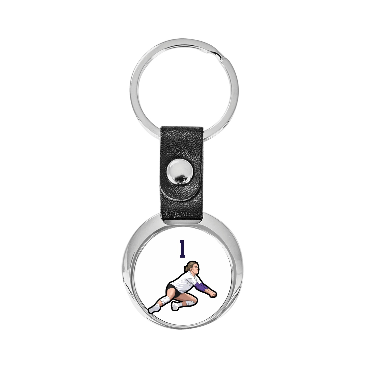 Key Chain — Number Top in Classic
