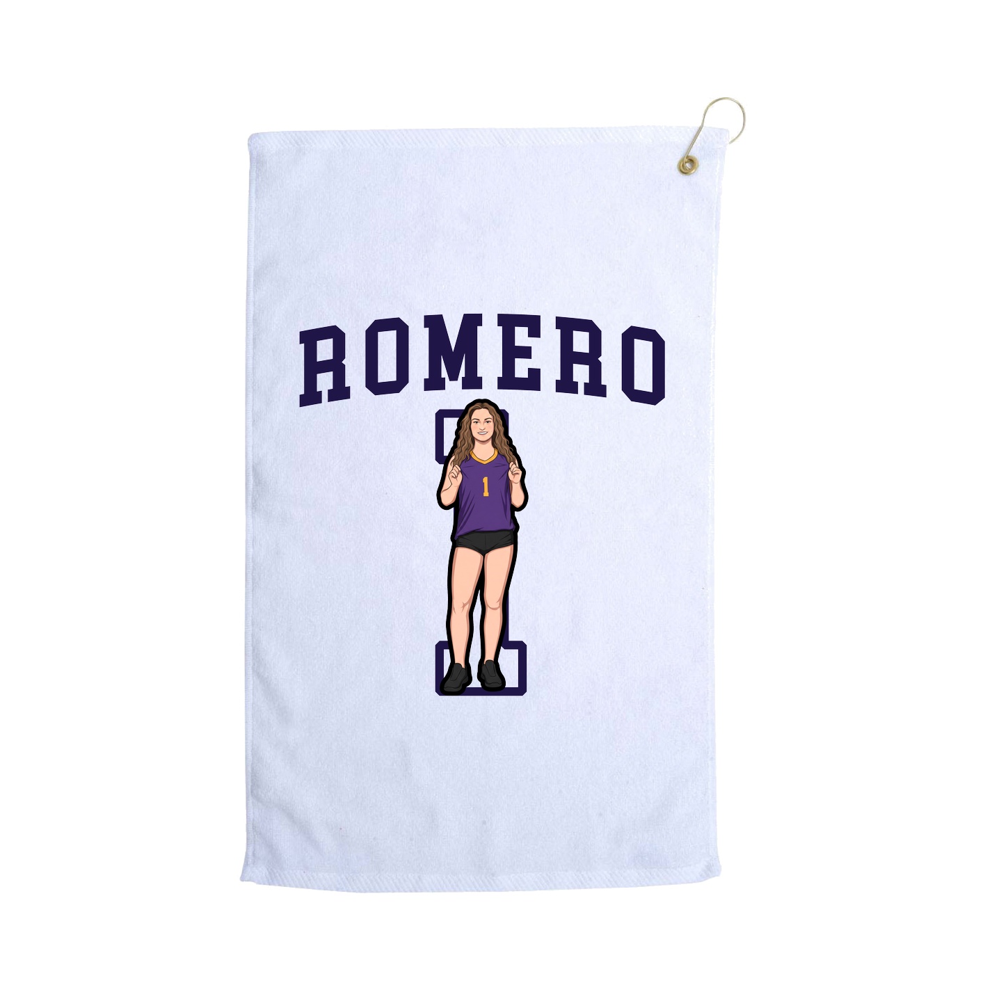 Golf Towel — Shirsey in White