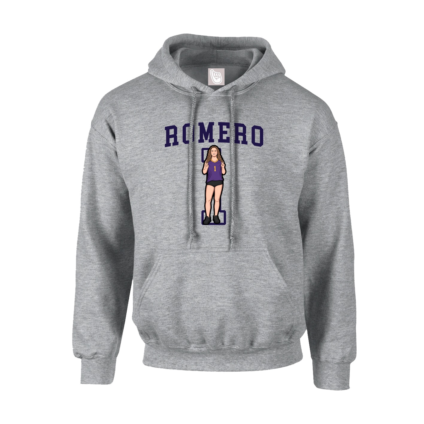 Hoodie — Shirsey in Grey